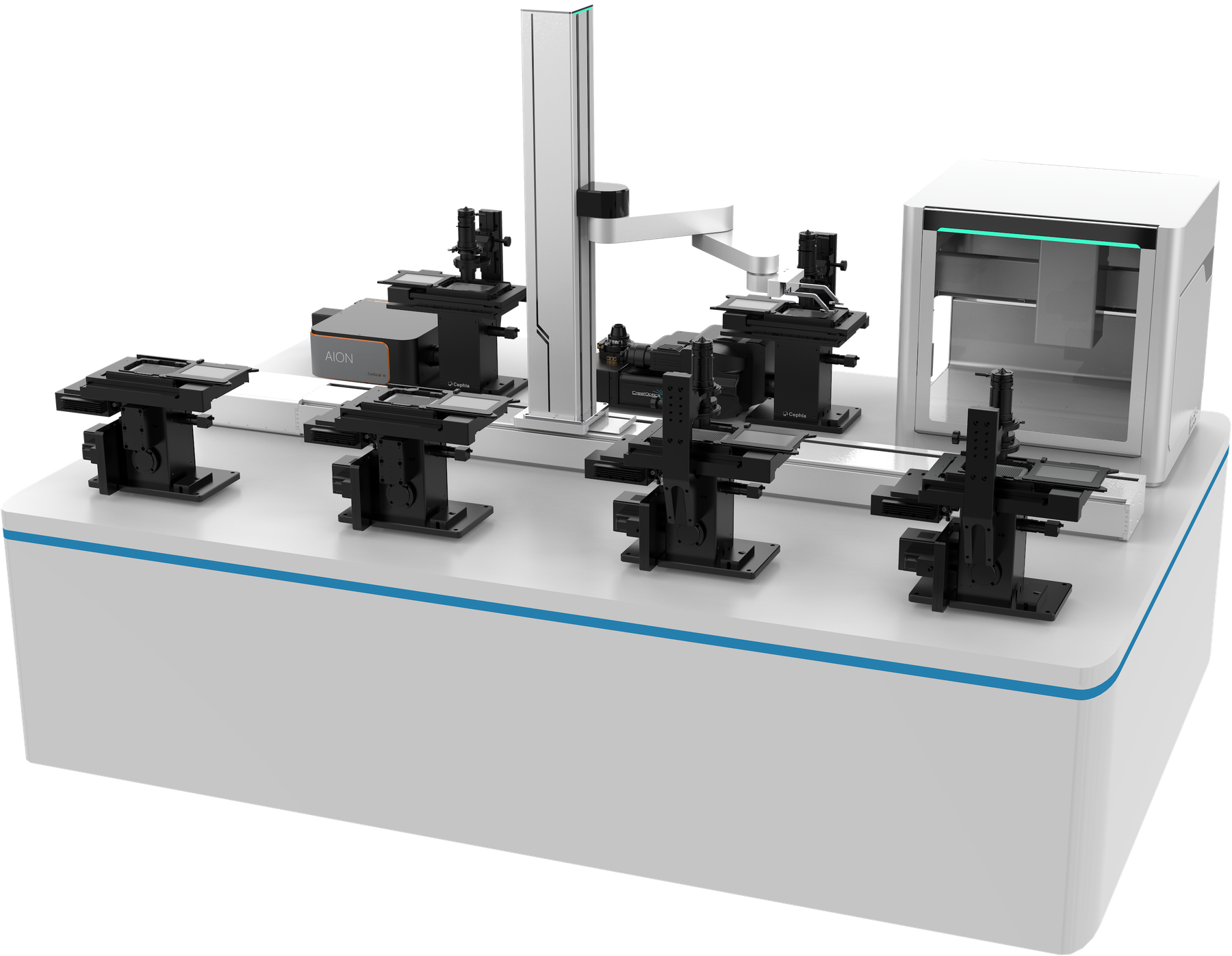 Cephla integrated imaging and robotic system